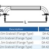 Поручень HIDROTERMAL L050 0.5m (НТ)